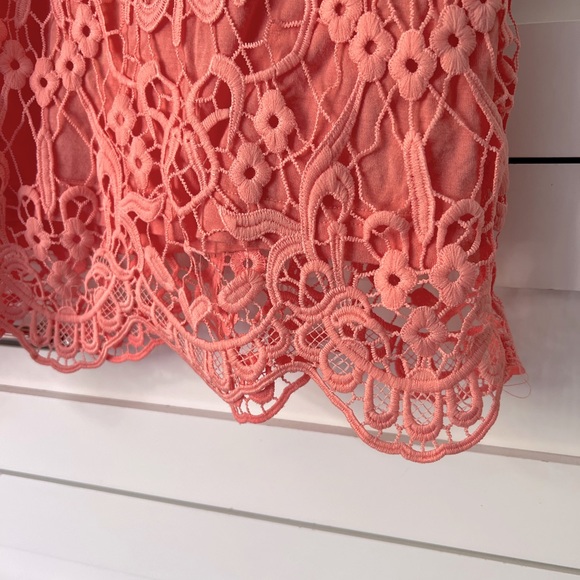 Acemi peach lace tank sheath dress - Picture 5 of 5